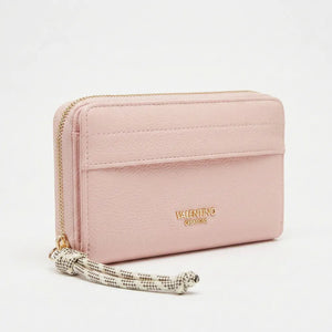 Valentino Creations - portafoglio firmato donna con scatola porta carte donna novità simil pelle idea regalo zip