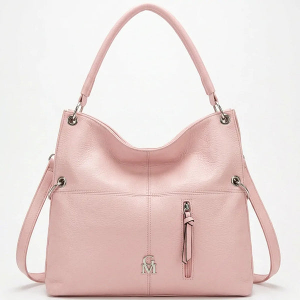 La Salvia - Borsa Donna sacco trasformabile 3in1 grande utility Hobo Casual mono manico catena morbida 2026