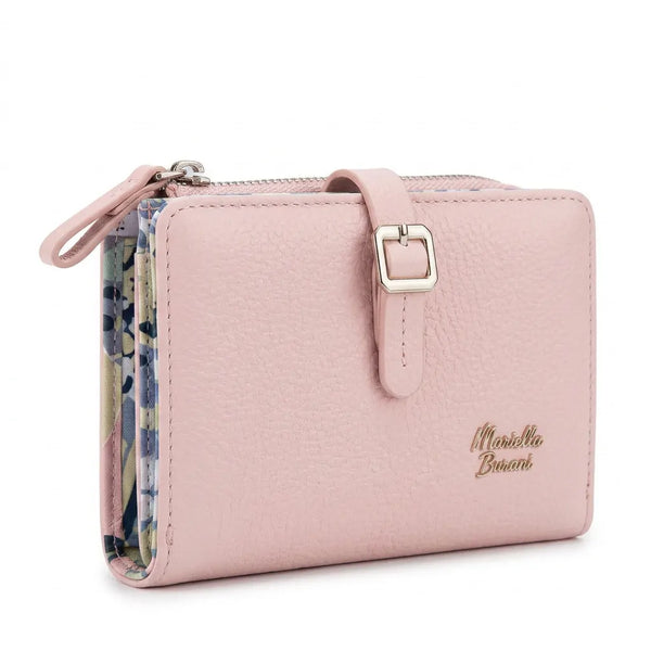Mariella Burani - portafoglio firmato donna con scatole porta carte donna novità simil pelle idea regalo