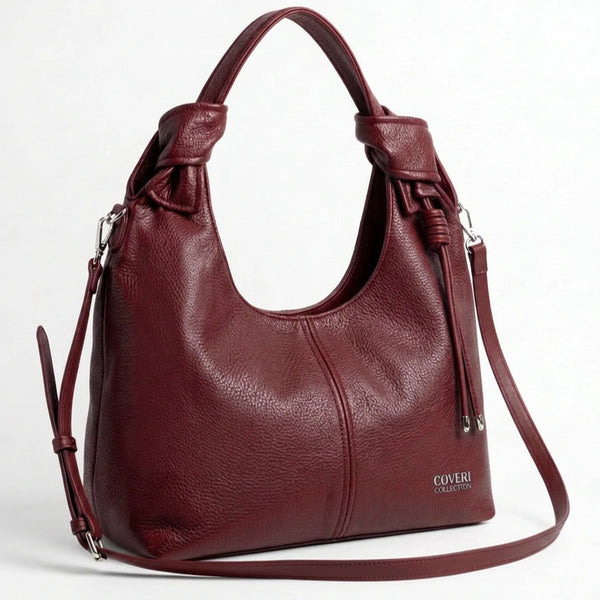 Coveri Collection - Borsa nuova Donna sacco grande Hobo Casual manici fiocco nappina