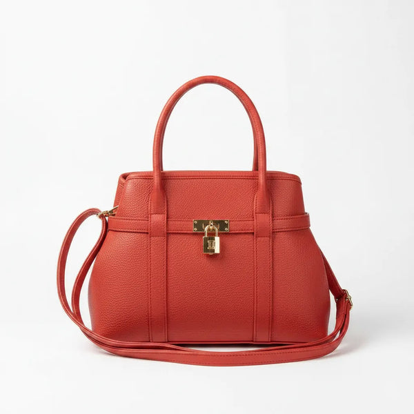 DUDLIN - Borsa donna Bauletto con lucchetto elegante tracolla