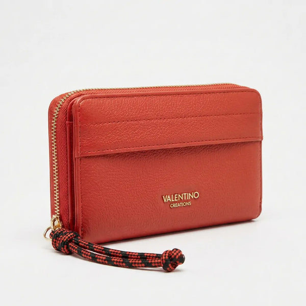 Valentino Creations - portafoglio firmato donna con scatola porta carte donna novità simil pelle idea regalo zip