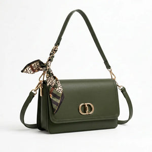 Barbarella - Tracolla in borsetta similpelle grande piccola tracolla catena foulard