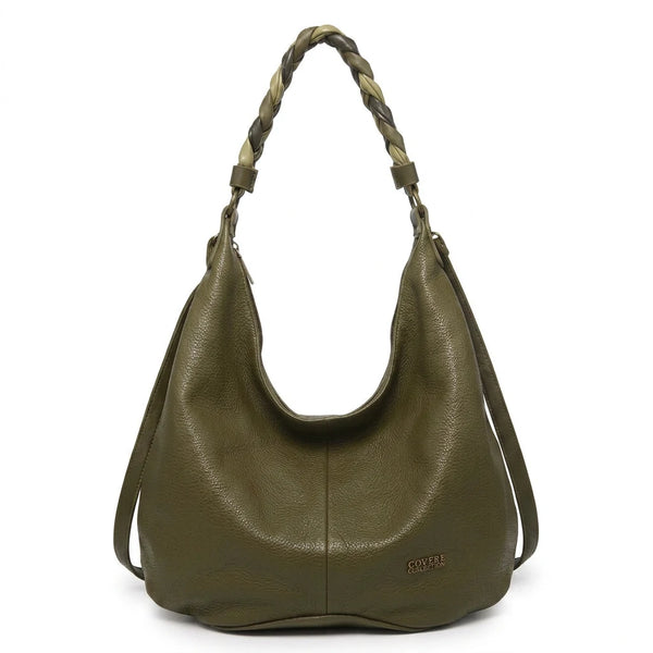 Coveri Collection - Borsa nuova Donna sacco grande Hobo Casual manico intrecciato morbida 2026