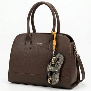 Coveri Collection - Borsa con portaocchiali nuova Donna sacco grande shopping bauletto baule
