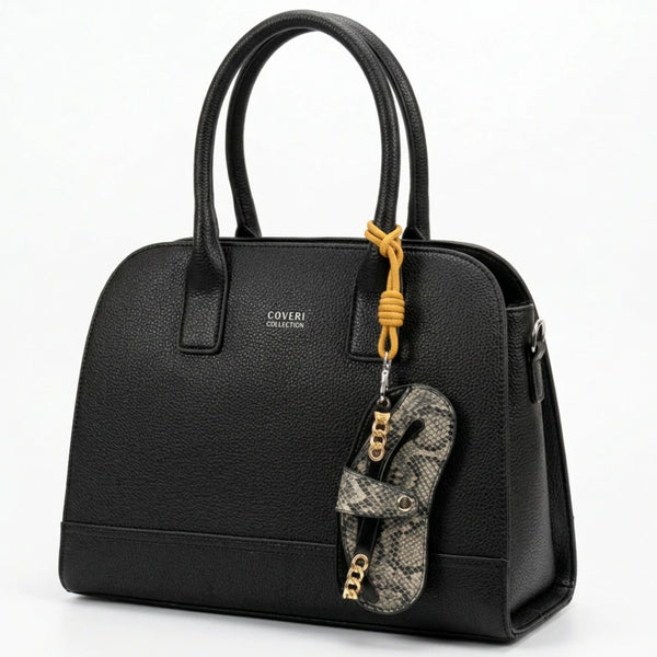 Coveri Collection - Borsa con portaocchiali nuova Donna sacco grande shopping bauletto baule