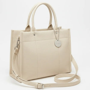 Tommassini - Borsa donna a shopping tote spalla e tracolla eco pelle morbida