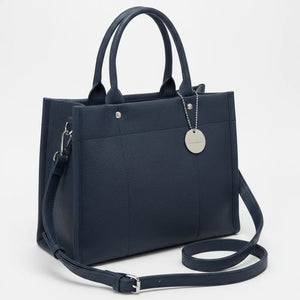 Tommassini - Borsa donna a shopping tote spalla e tracolla eco pelle morbida