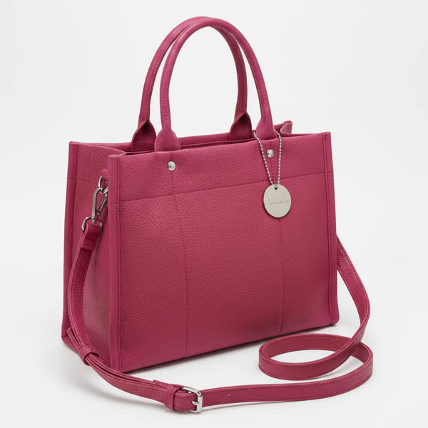 Tommassini - Borsa donna a shopping tote spalla e tracolla eco pelle morbida