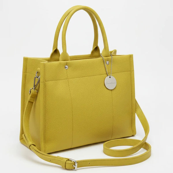 Tommassini - Borsa donna a shopping tote spalla e tracolla eco pelle morbida