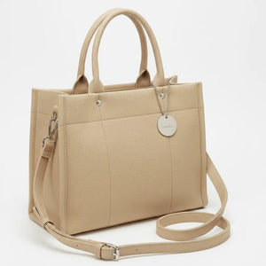 Tommassini - Borsa donna a shopping tote spalla e tracolla eco pelle morbida