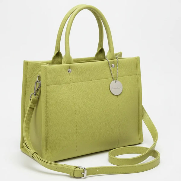 Tommassini - Borsa donna a shopping tote spalla e tracolla eco pelle morbida