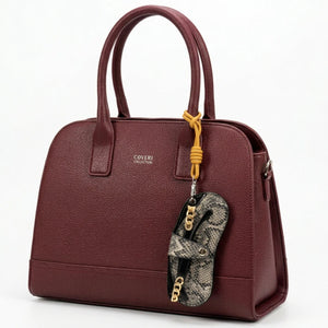 Coveri Collection - Borsa con portaocchiali nuova Donna sacco grande shopping bauletto baule