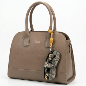 Coveri Collection - Borsa con portaocchiali nuova Donna sacco grande shopping bauletto baule