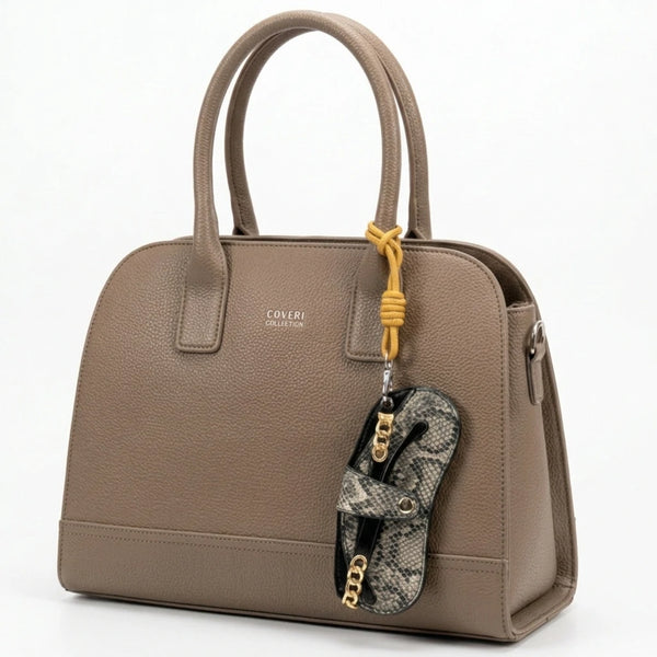 Coveri Collection - Borsa con portaocchiali nuova Donna sacco grande shopping bauletto baule