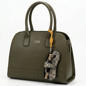 Coveri Collection - Borsa con portaocchiali nuova Donna sacco grande shopping bauletto baule