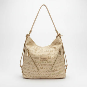 Gian Marco venturi 2in1 borsa zaino LIMITED EDITION fantasia logata
