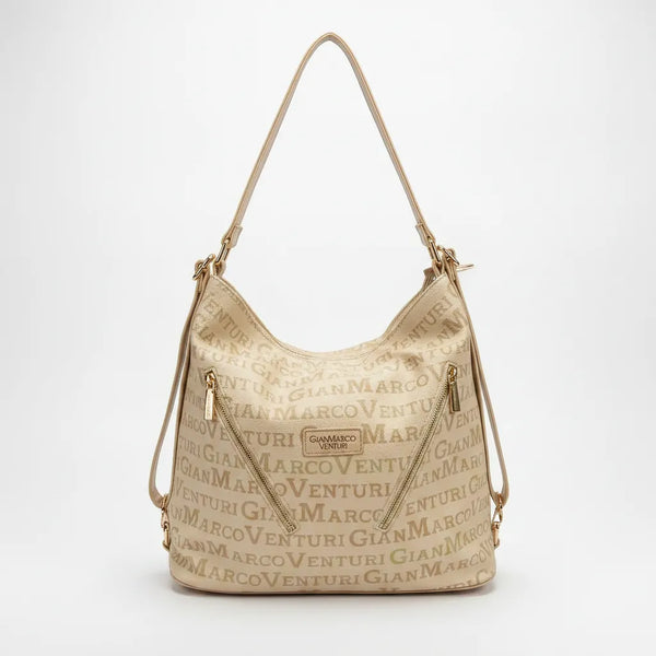 Gian Marco venturi 2in1 borsa zaino LIMITED EDITION fantasia logata
