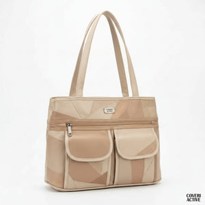 Coveri Active - Bauletto borsa tote bag donna vera pelle spalla tracolla nuova shopping