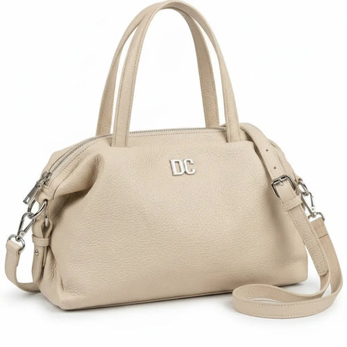 D.cristina  - borsa bauletto in simil pelle morbida tracolla