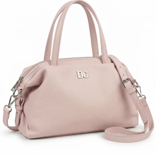 D.cristina  - borsa bauletto in simil pelle morbida tracolla