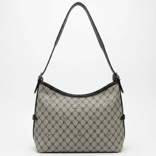 Sweet Years - Borsa Donna sacco grande Hobo Casual mono manico fantasia logata