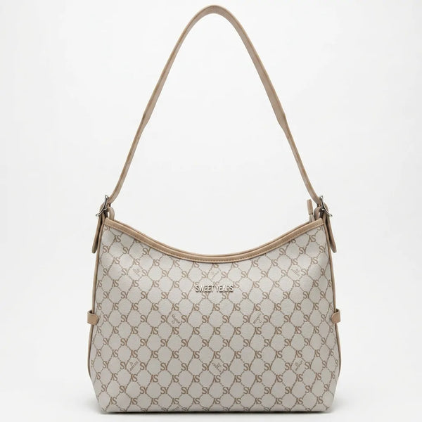 Sweet Years - Borsa Donna sacco grande Hobo Casual mono manico fantasia logata
