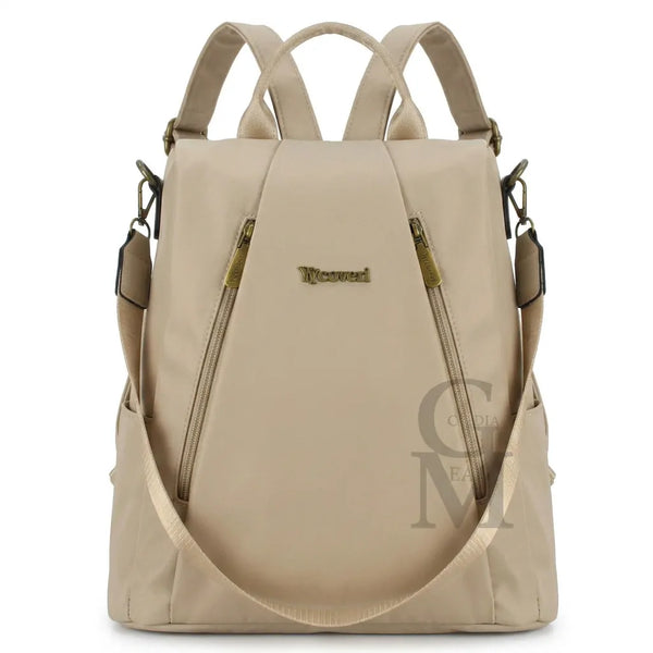 YYcoveri - borsa zaino 2in1 in nylon TRASFORMABILE donna