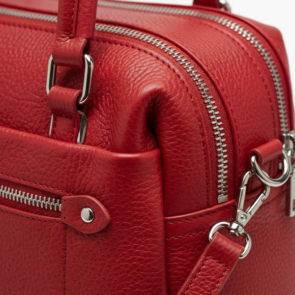 DUDLIN - Borsa donna bauletto a tracolla con multi tasche spalla elegante sportiva