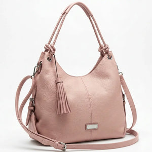 CHARRO - Borsa Donna sacco grande Hobo Casual manici intrecciati morbida 2026