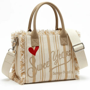 Sweet Years - Borsa bauletto jeans denim cotone tracolla