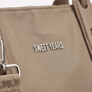 Sweet Years - Borsa nuova Donna shopping bag impermeabile in tessuto tecnico super resistente nylon