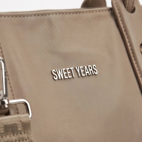 Sweet Years - Borsa nuova Donna shopping bag impermeabile in tessuto tecnico super resistente nylon