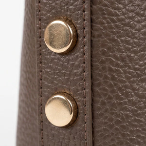 PODRI - Borsa a Spalla Donna simil Pelle Morbida Borsa shopping Grande borchie chiodi