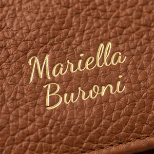 Mariella Burani - Set regalo portafoglio firmato donna con scatole porta carte donna novità simil pelle