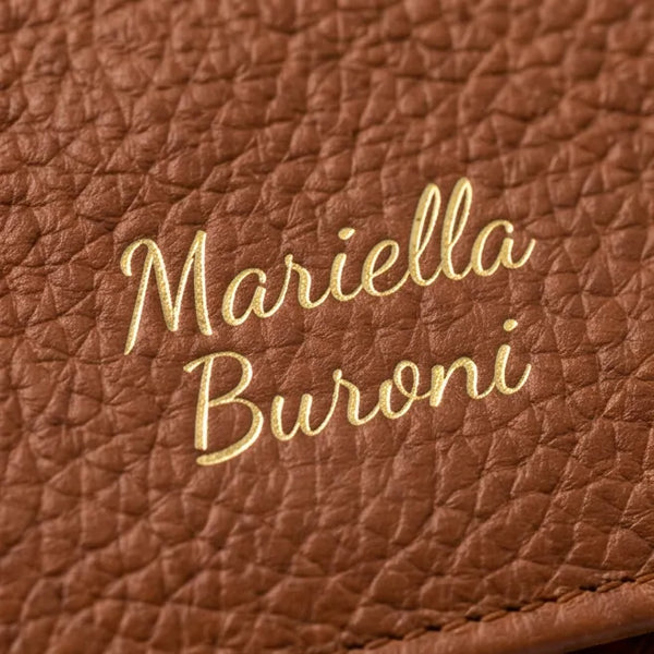 Mariella Burani - Set regalo portafoglio firmato donna con scatole porta carte donna novità simil pelle