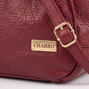 CHARRO - Borsa a Spalla Donna simil Pelle shopping effetto manici intrecciati e tracolla
