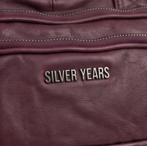 Sweet years - Borsa a Spalla Donna simil Pelle bauletto effetto vintage con tracolla