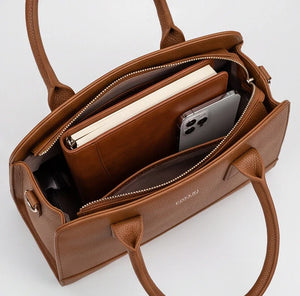 Coveri Collection - Borsa con portaocchiali nuova Donna sacco grande shopping bauletto baule