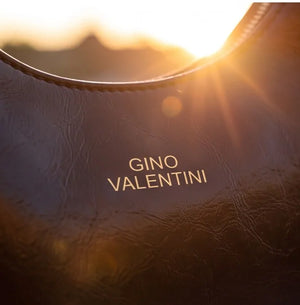 Valentini Gino - Borsa spalla nuova Donna mezzaluna con pupazzo e tracolla piccola passeggio