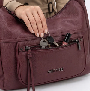 Sweet years - Borsa a Spalla Donna simil Pelle sacco mono manico con tracolla capiente