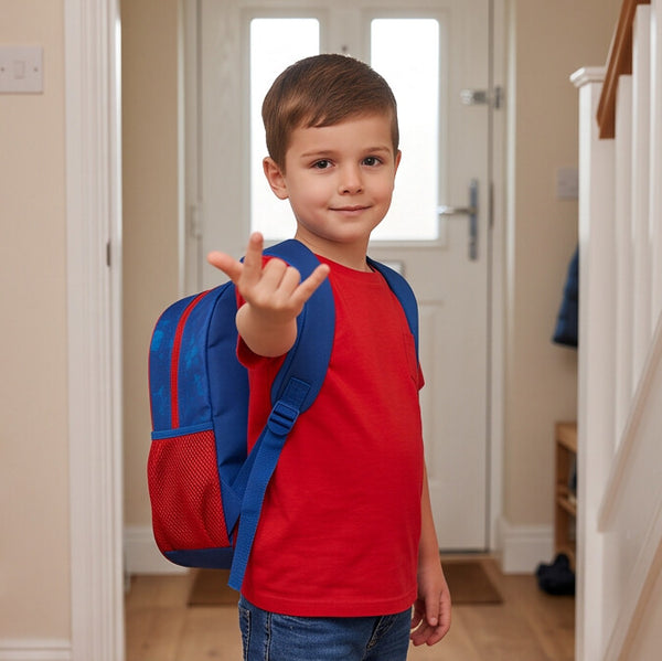 Spider Man  - Zaino MOD.1 scuola maschile marvel fantasia 3d ovetto zainetto piccolo asilo scuola