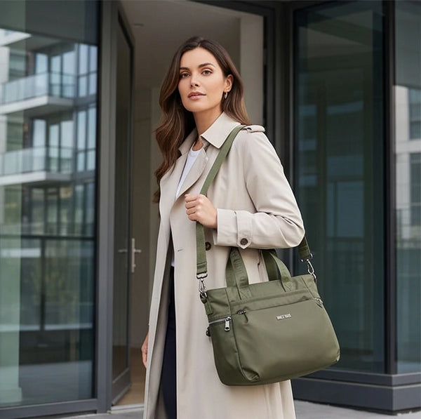 Sweet Years - Borsa nuova Donna tote shopping bag impermeabile in tessuto tecnico super resistente