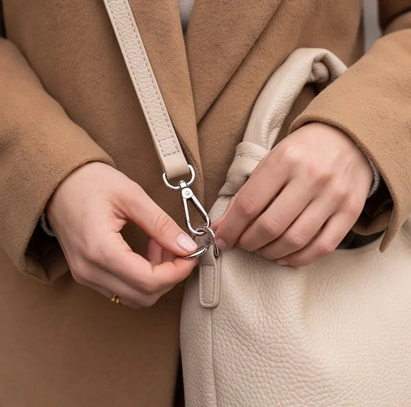Valentini Gino - Borsa spalla nuova Donna tote bag piccola borsetta passeggio con nodi manici