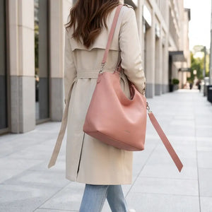 Valentini Gino - Borsa spalla nuova Donna hobo bag sacco secchio con catena mono manico spalla e tracolla (Copia)