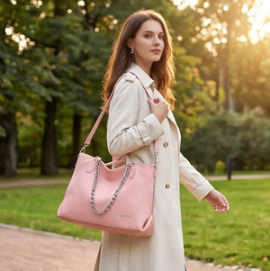 Valentini Gino - Borsa spalla nuova Donna shopping bag Casual 2026 firmata tracolla catena capiente