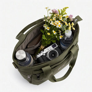 Sweet Years - Borsa nuova Donna tote shopping bag impermeabile in tessuto tecnico super resistente
