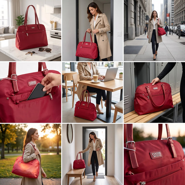 Coveri Active - Borsa nuova Donna shopping tote bag impermeabile in tessuto tecnico super resistente
