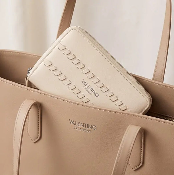Valentino Creations  - portafoglio firmato donna con scatola porta carte donna novità simil pelle idea regalo banconote