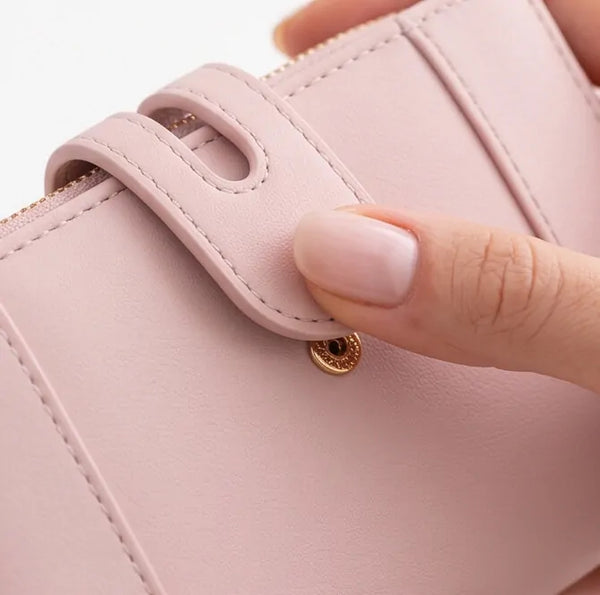 Mariella Burani  - portafoglio portamonete piccolo firmato donna con scatola porta carte donna novità simil pelle zip mod.03